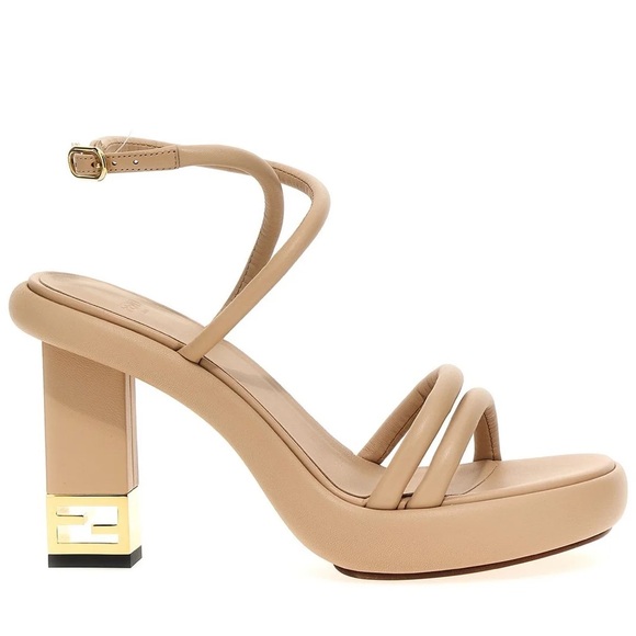 Fendi Baguette Heeled Sandals - Picture 2 of 4